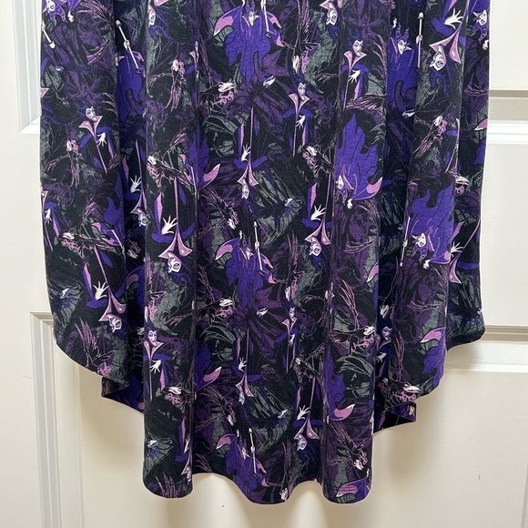 Lularoe Disney Maleficent Carly Villains Dress - Picture 6 of 9